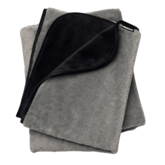 Liberator Fasinator Throw - Regular size - Faux Fur Grey & Black