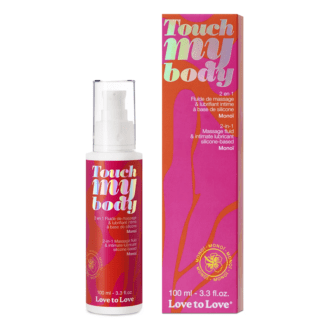 Love to Love Touch My Body -Massage & Lubricant -Tahitian Gardenia 100ML/3.3FL.OZ.