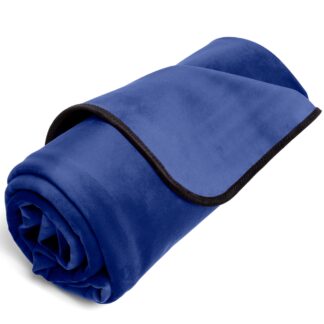 Liberator Fascinator Throw Royal Blue Microvelvet - Regular Size