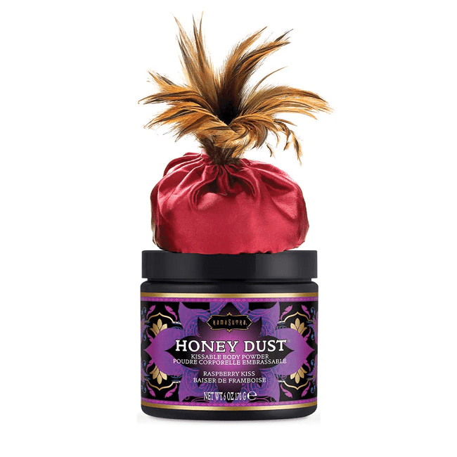 Kama Sutra Honey Dust Body Powder Raspberry Kiss (6oz)