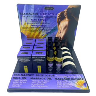 Kama Sutra SEX MAGNET Pheromone Blue Lotus Prepack Display