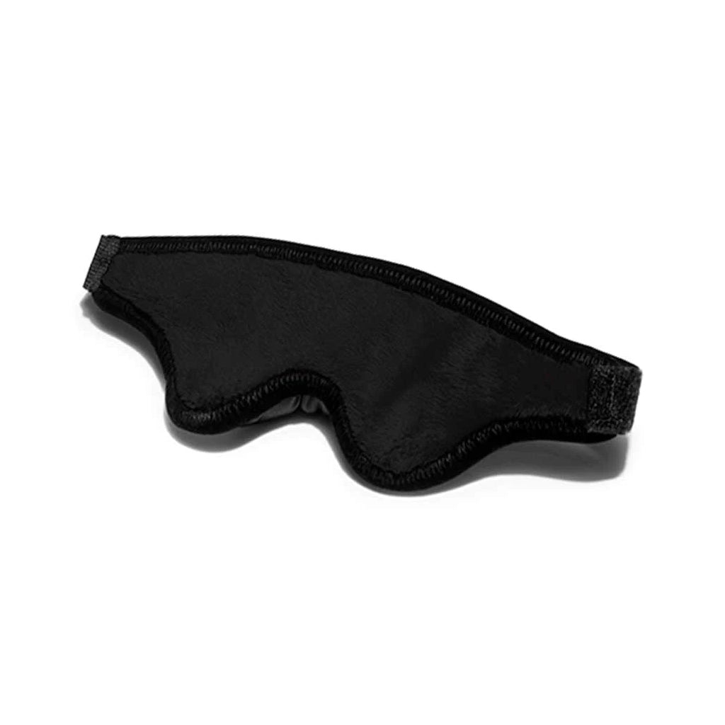 Liberator Black Label Loveblind Plush Blindfold Black Microfiber