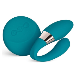 LELO TIANI DUO Vibrating Couples Massager, Ocean Blue