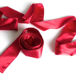 Liberator Silky Tie-ups Red Satin