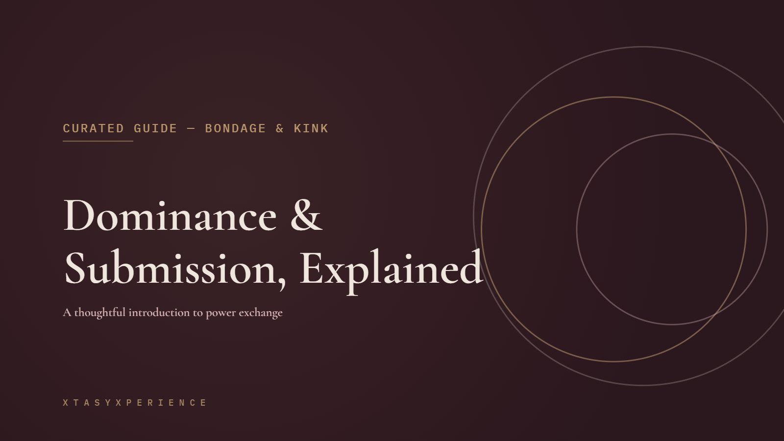 Dominance and Submission, Explained — cover image