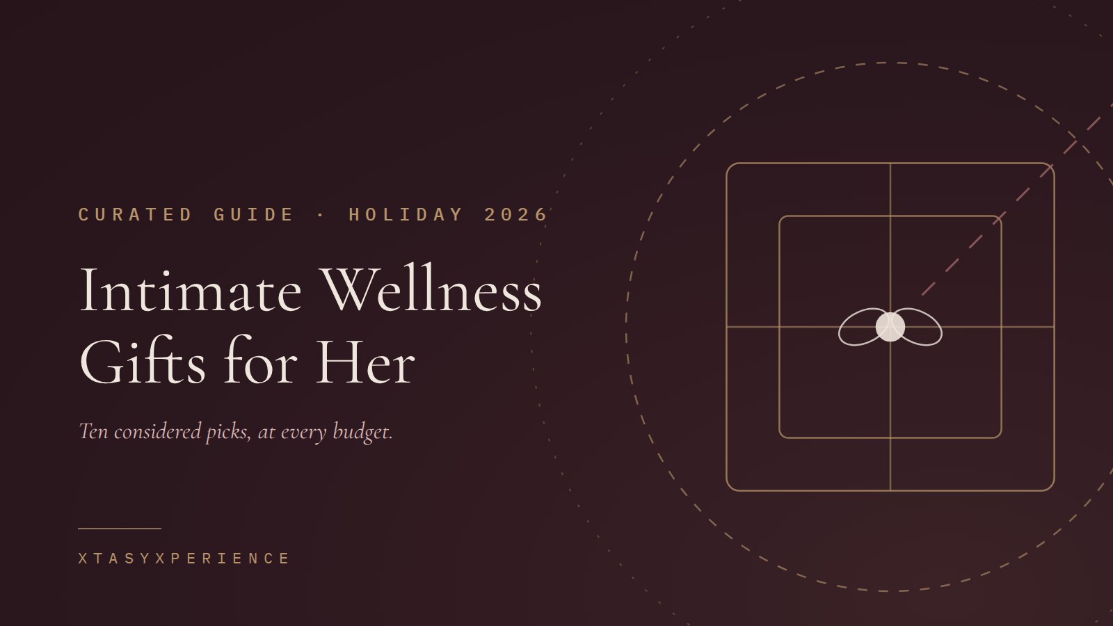 Intimate Wellness Gifts for Her, a curated holiday guide from XtasyXperience