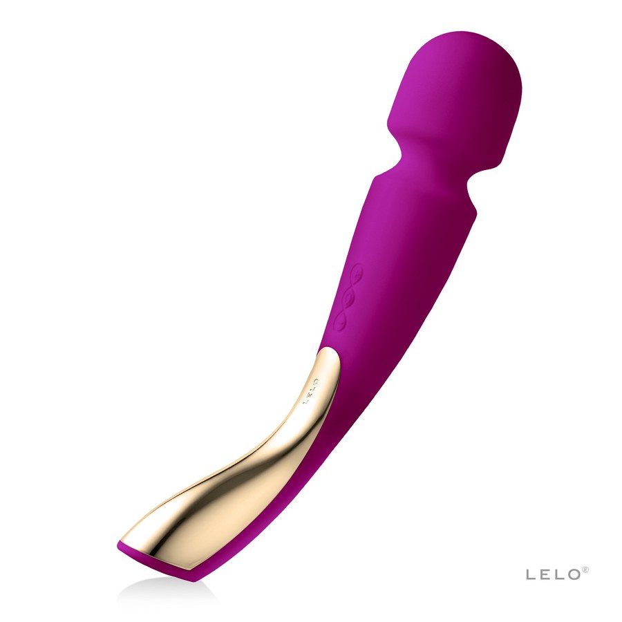 LELO Smart Wand 2 Large full-body massager in deep rose