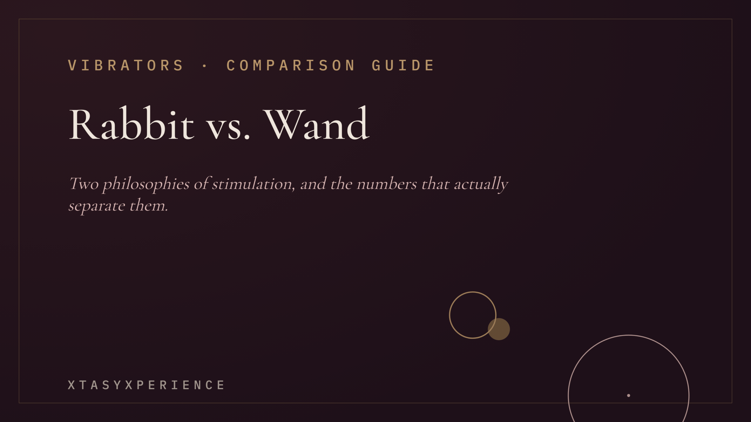 Rabbit vs Wand Vibrator: Which Is Best?